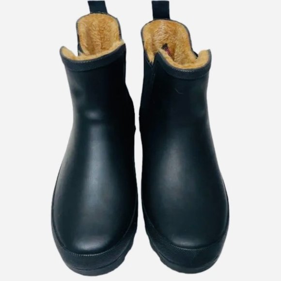 CHOOKA Women's Waterproof Slip-On Black Boots NWT Size 6 - Picture 7 of 11